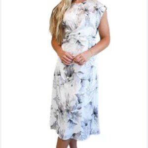 Mika Rose Silk Dress